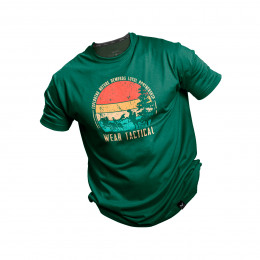 Camiseta Brand Concept Fairsoft Wear Tactical - Verde Oliva